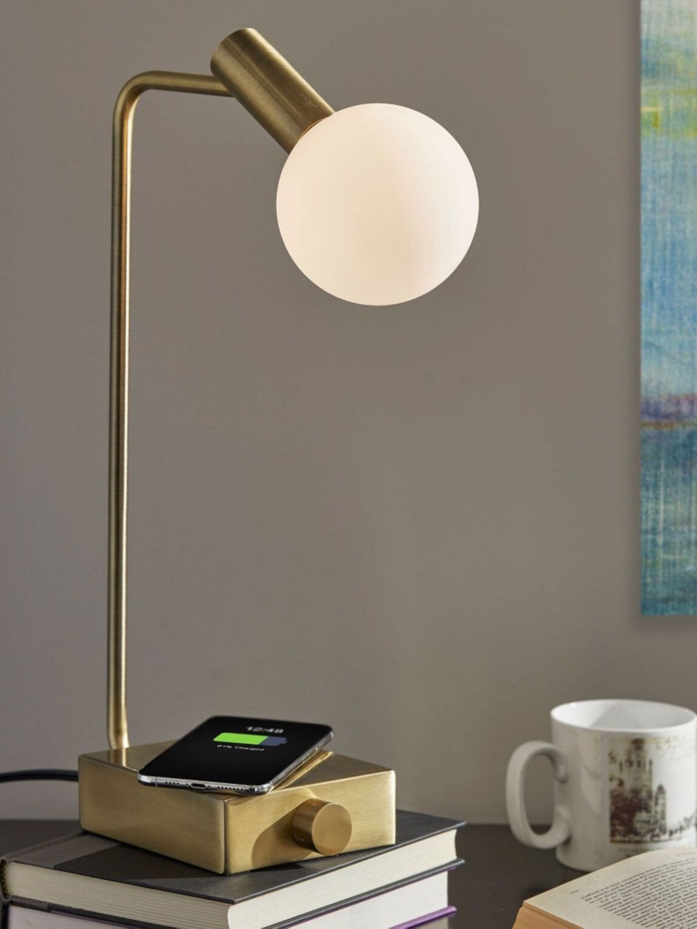 West Elm Modern Deco LED Task Lamp (17.5")